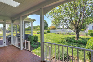 Westerly Porch off Kitchen