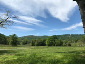 Hayfields to the Southwest Mountains